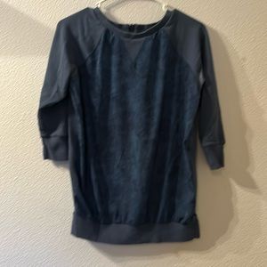 Calvin Klein Jeans two material top size XS